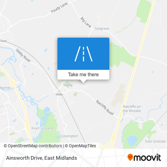 Ainsworth Drive map