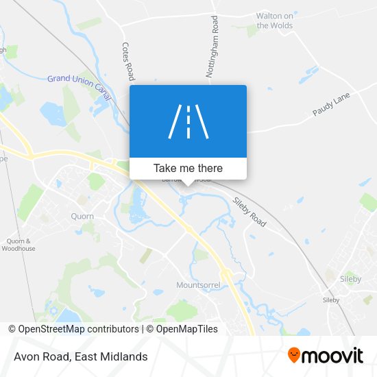 Avon Road map