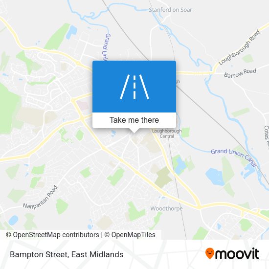 Bampton Street map