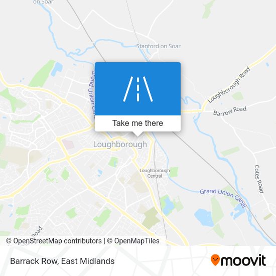 Barrack Row map