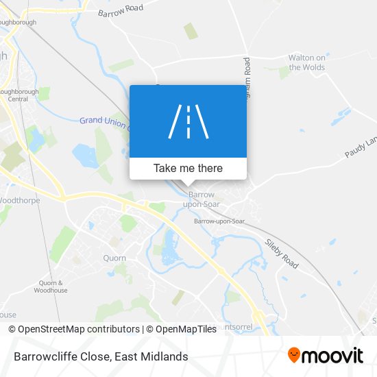 Barrowcliffe Close map