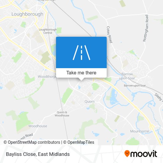 Bayliss Close map