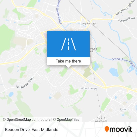 Beacon Drive map