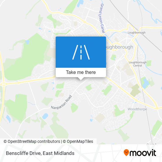Benscliffe Drive map