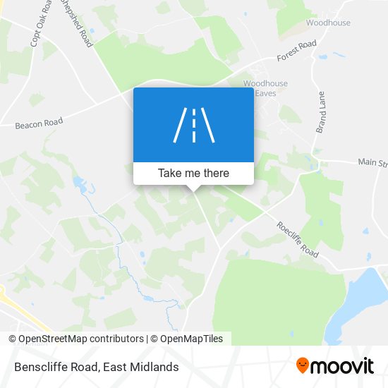 Benscliffe Road map