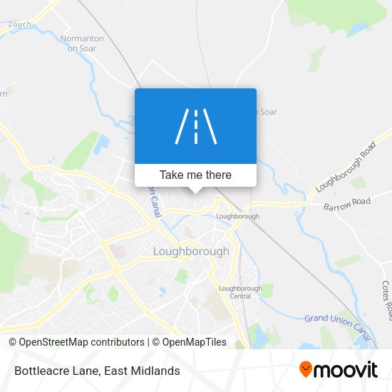 Bottleacre Lane map
