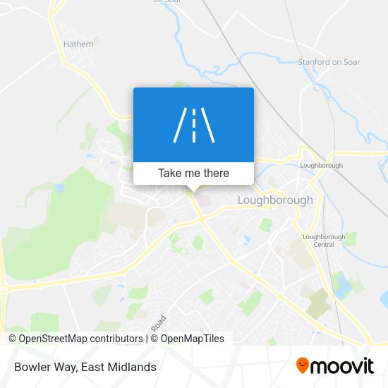 Bowler Way map