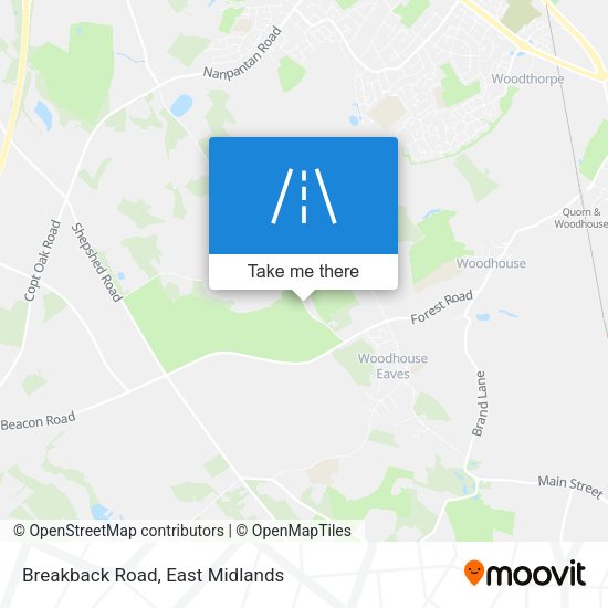 Breakback Road map