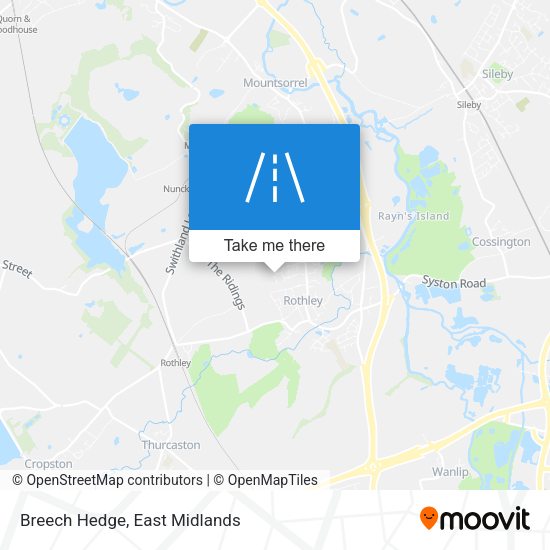 Breech Hedge map