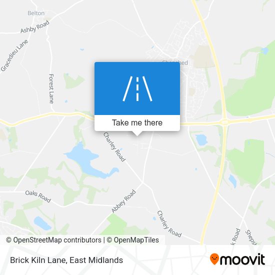 Brick Kiln Lane map