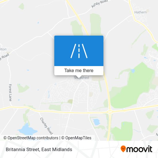 Britannia Street map