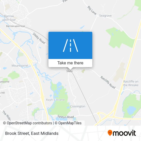 Brook Street map