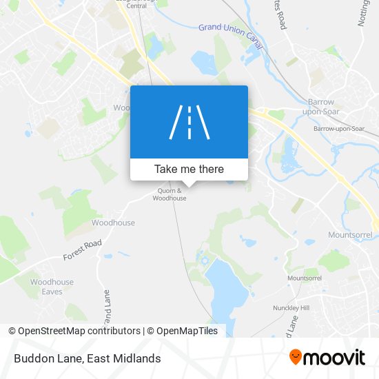 Buddon Lane map