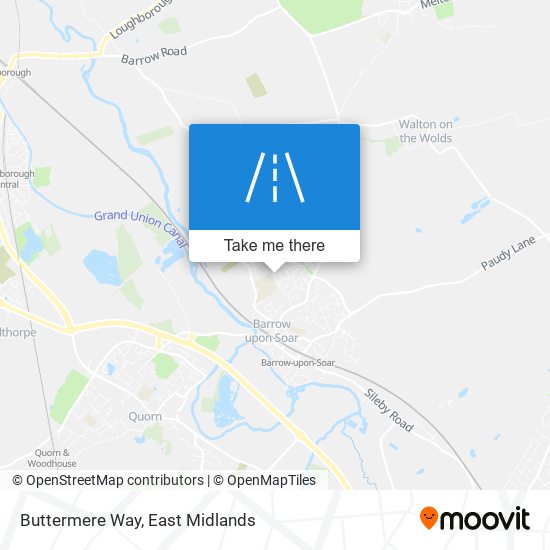 Buttermere Way map