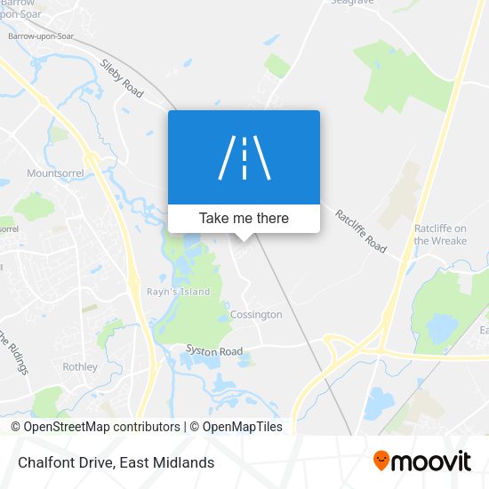 Chalfont Drive map