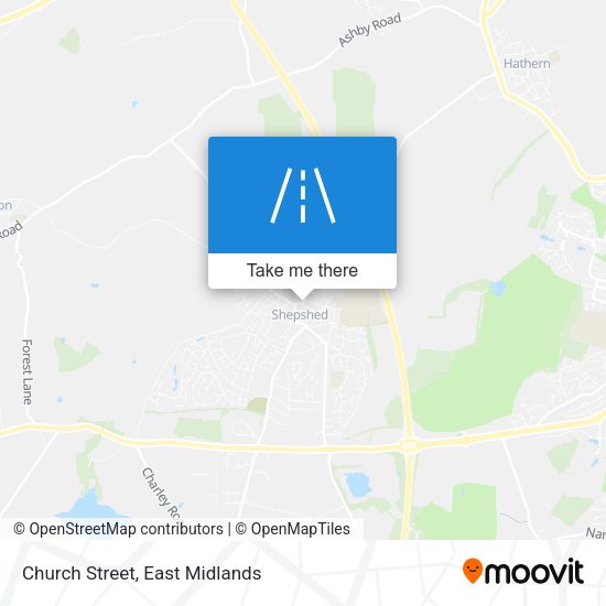 Church Street map