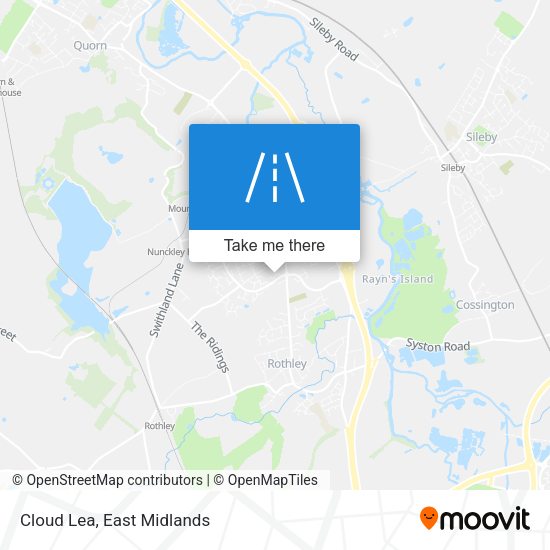 Cloud Lea map