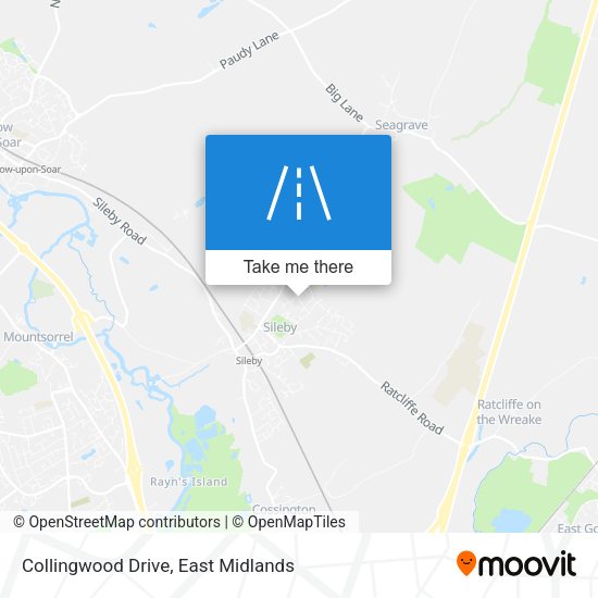 Collingwood Drive map