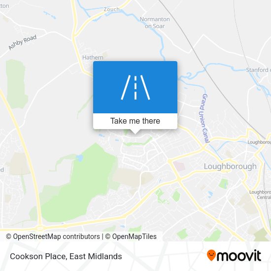 Cookson Place map