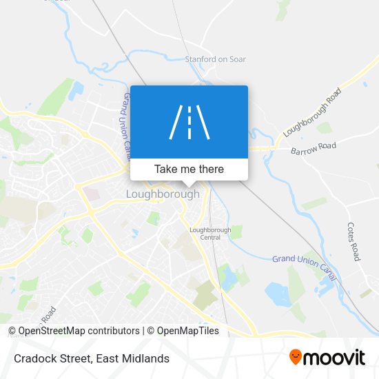 Cradock Street map