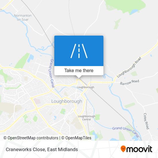 Craneworks Close map