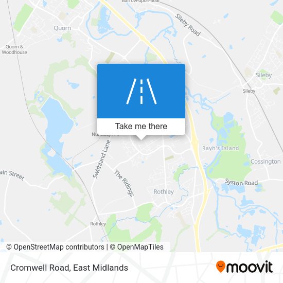 Cromwell Road map