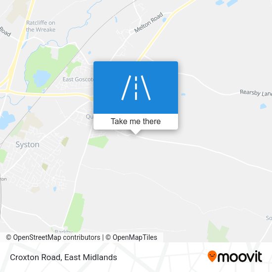 Croxton Road map