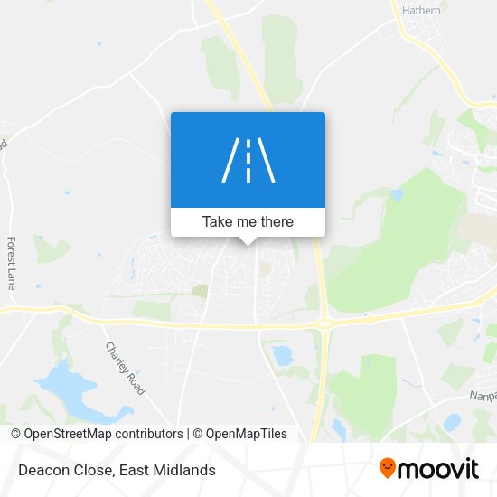 Deacon Close map