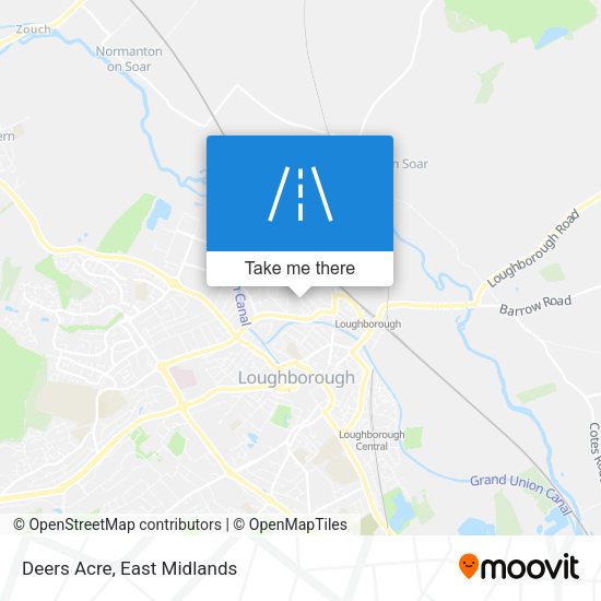 Deers Acre map