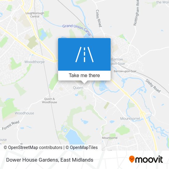 Dower House Gardens map