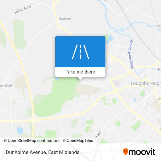 Dunholme Avenue map