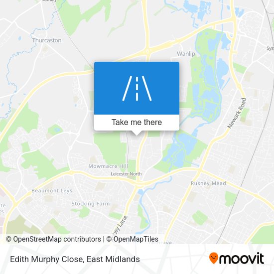 Edith Murphy Close map