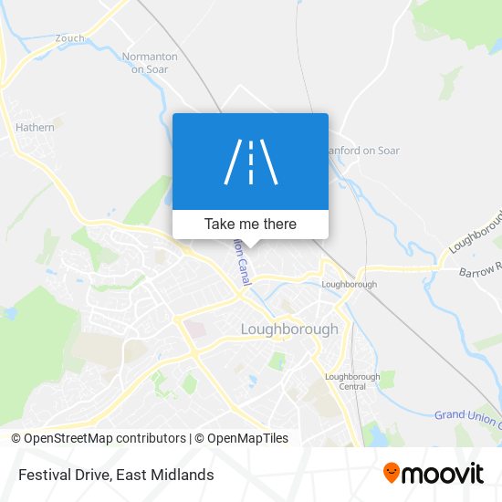 Festival Drive map