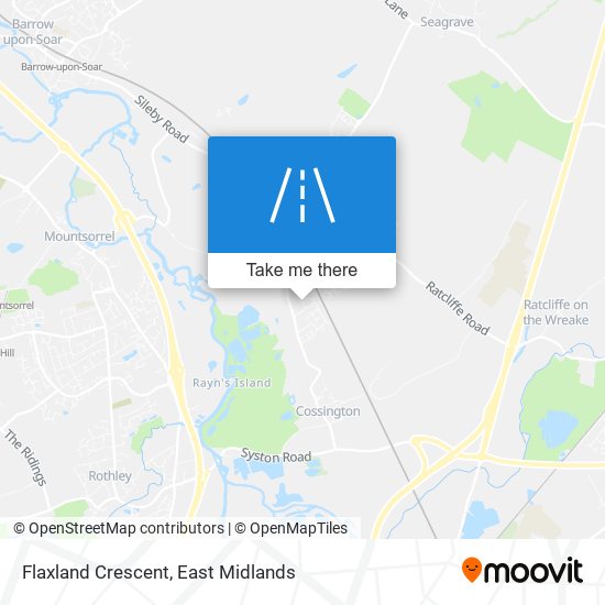 Flaxland Crescent map