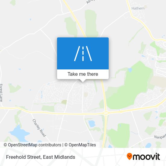 Freehold Street map