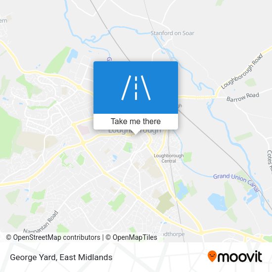 George Yard map
