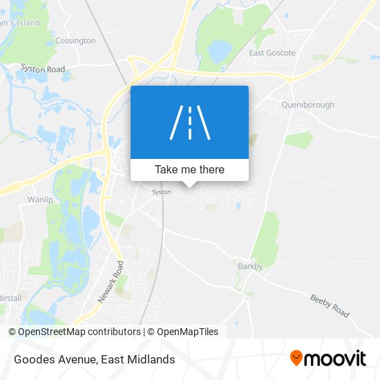 Goodes Avenue map