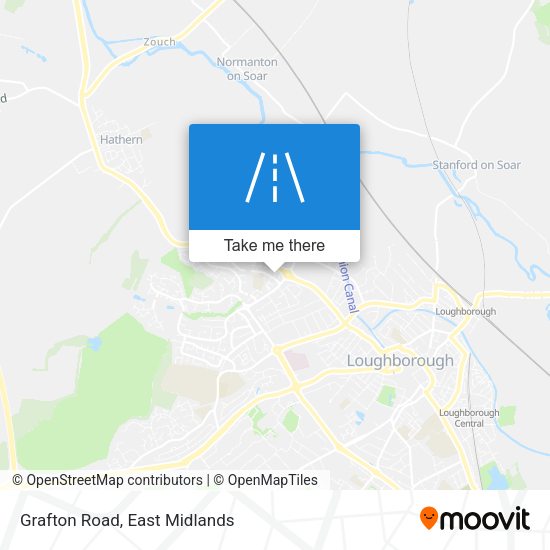 Grafton Road map