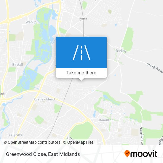 Greenwood Close map