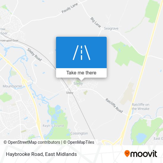 Haybrooke Road map