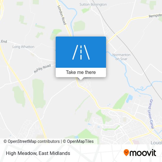 High Meadow map