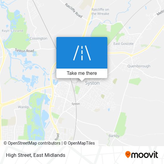High Street map