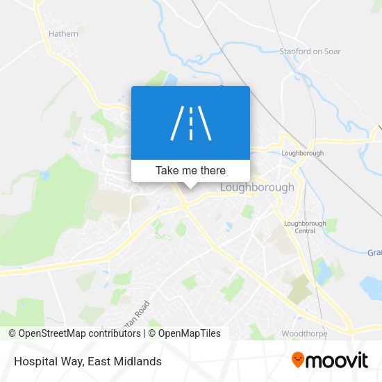 Hospital Way map