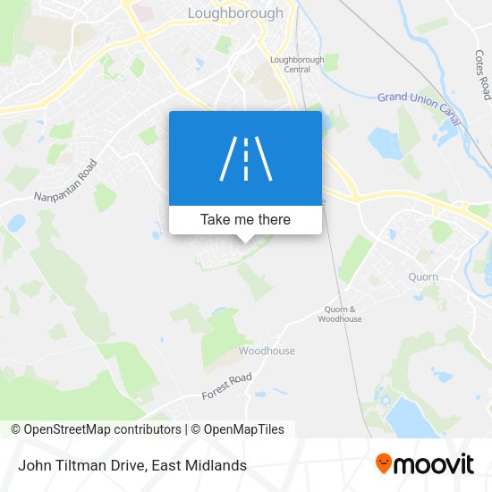 John Tiltman Drive map