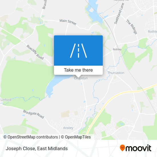 Joseph Close map