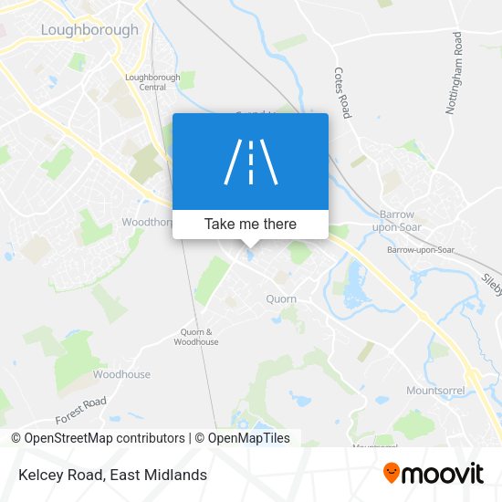 Kelcey Road map