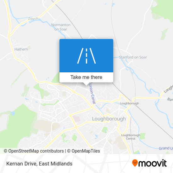 Kernan Drive map