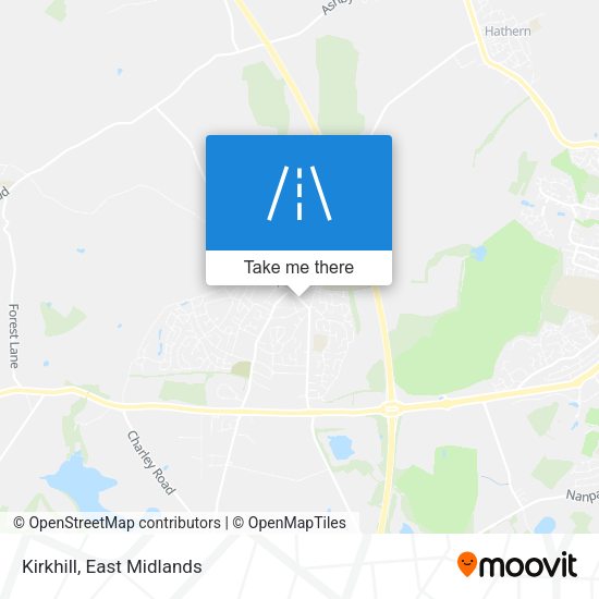 Kirkhill map