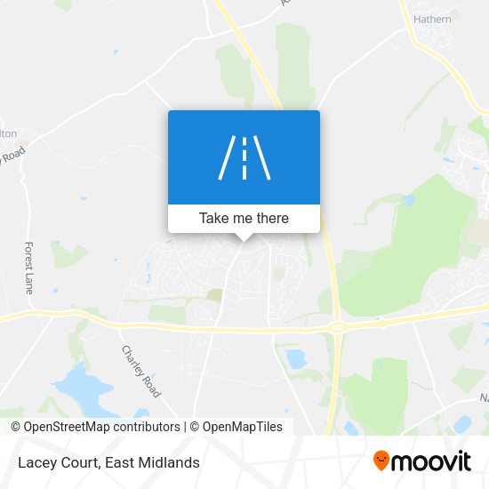 Lacey Court map