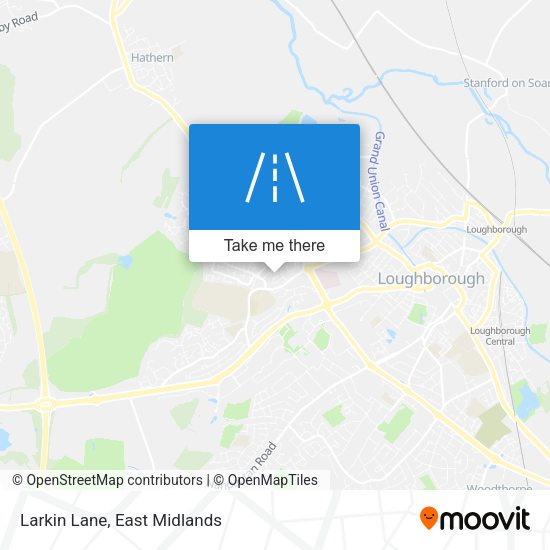 Larkin Lane map
